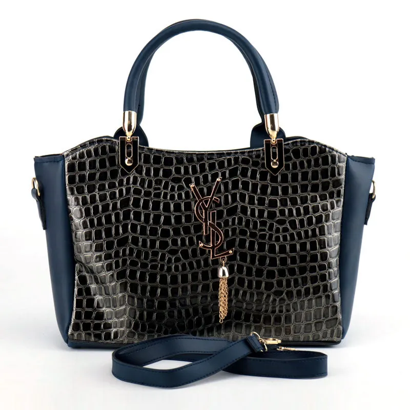 Glossy Texture Formal Leather Shoulder Bags #22