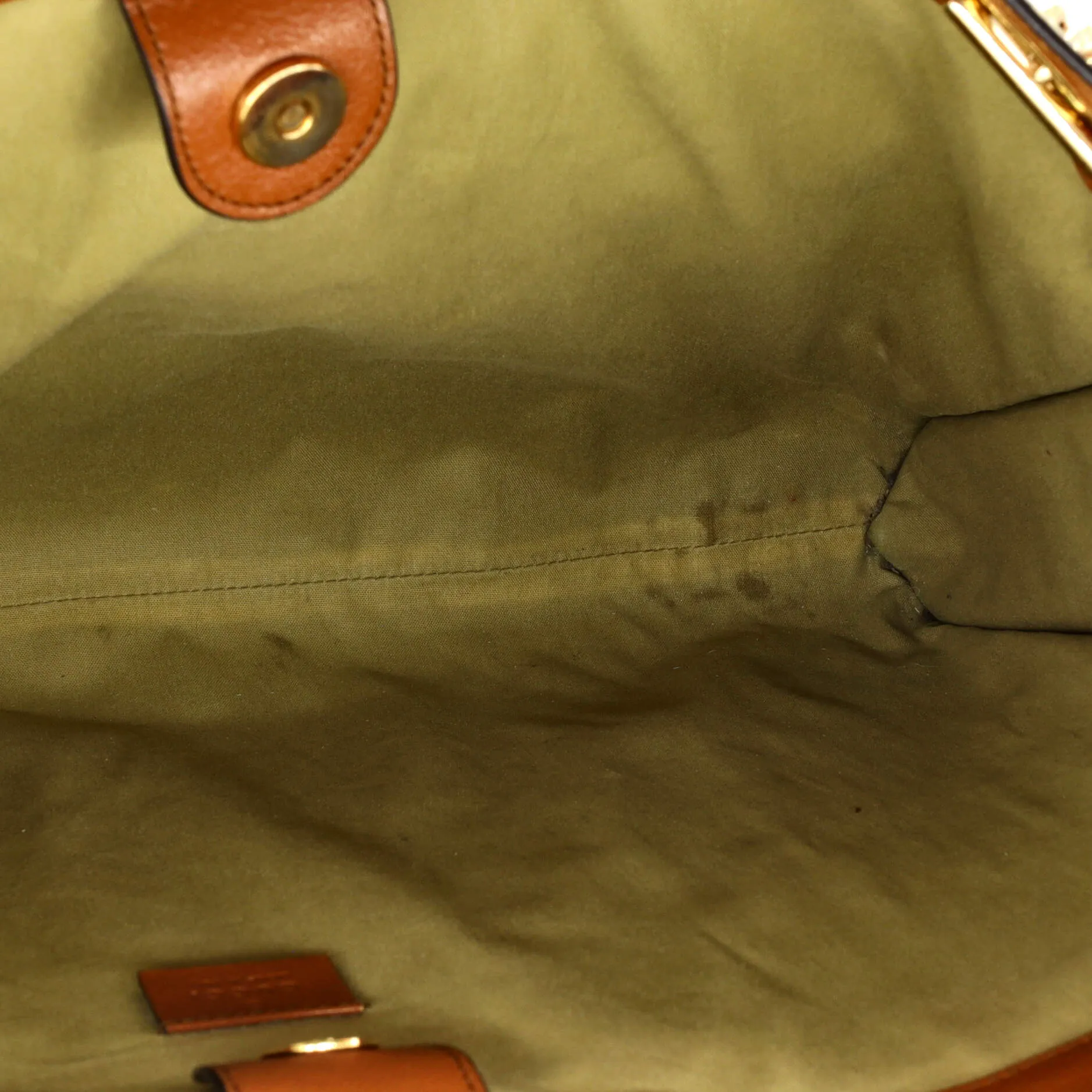Gucci Rajah Chain Tote Canvas Large