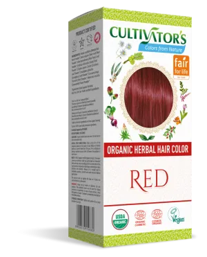 Hair color, red, 100 g