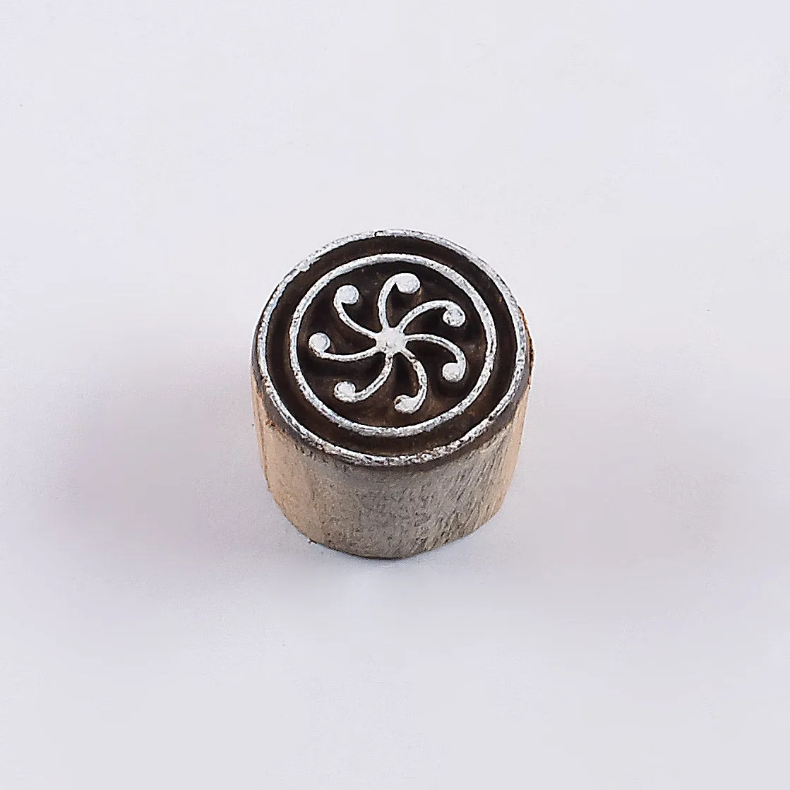 Handmade Wooden Block Printing Kit And Dyes Print