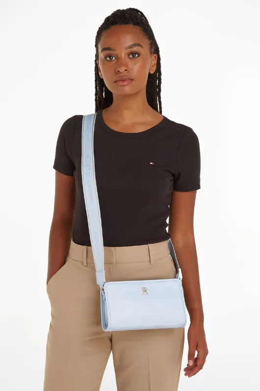 Hilfiger Monotype Tonal Logo Small Crossover Bag