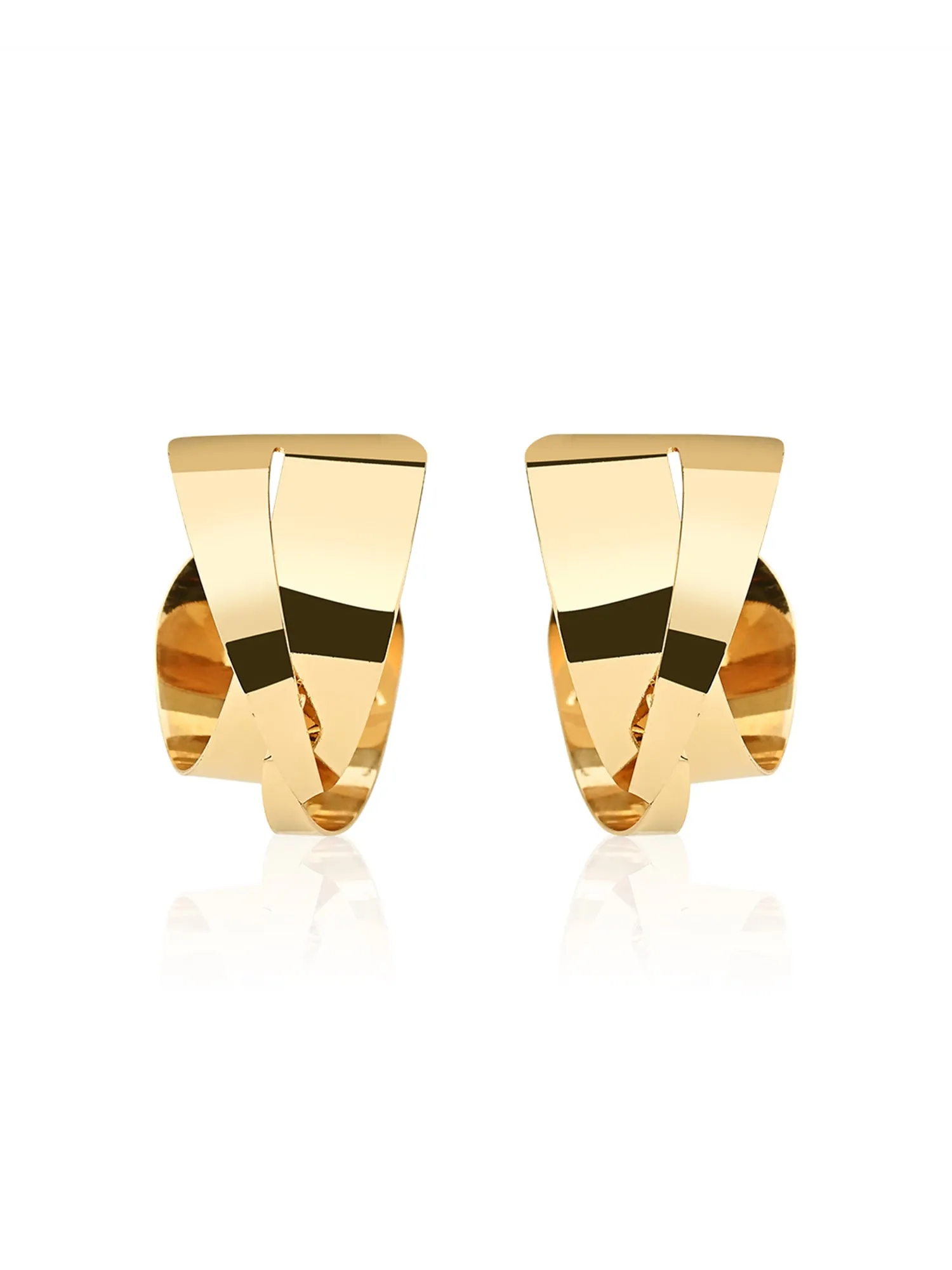 Jasmine Statement Metal Hoops