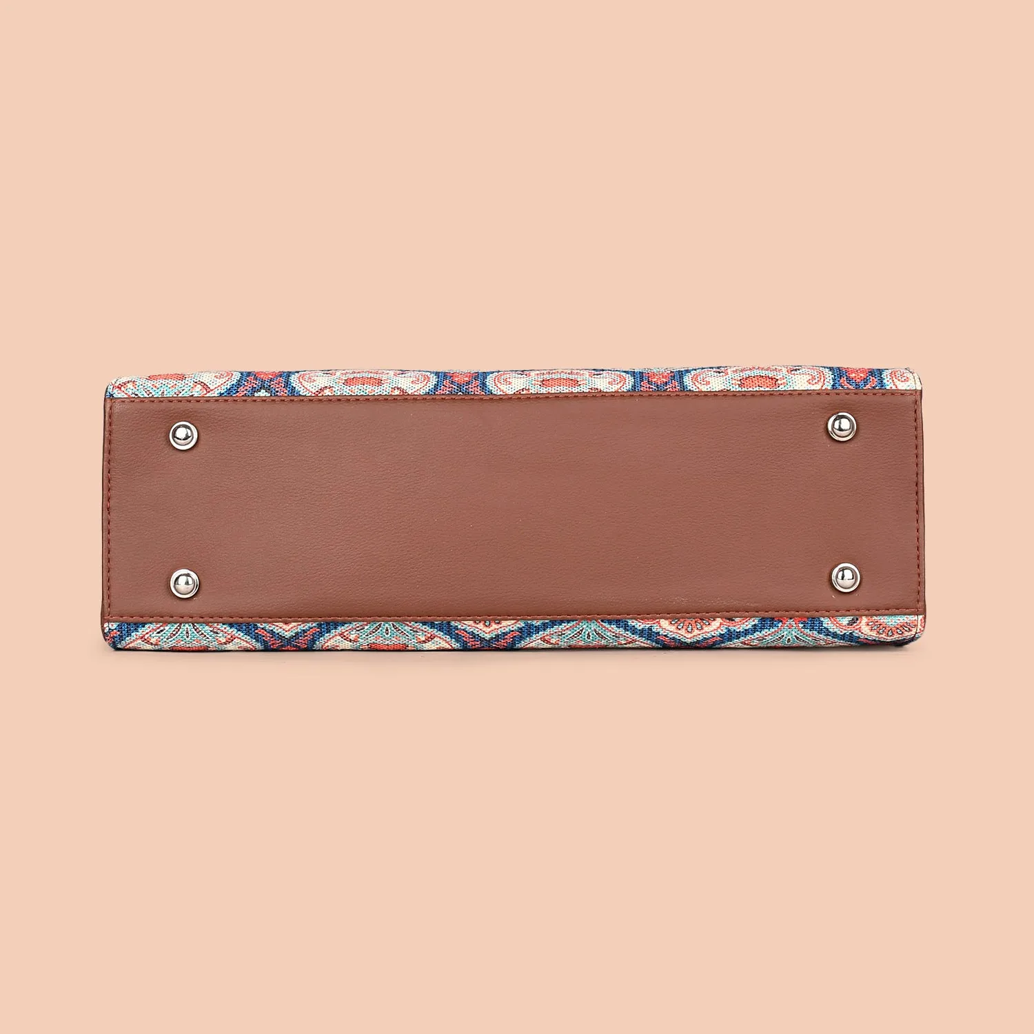 Kovil Blue Statement Business Bag