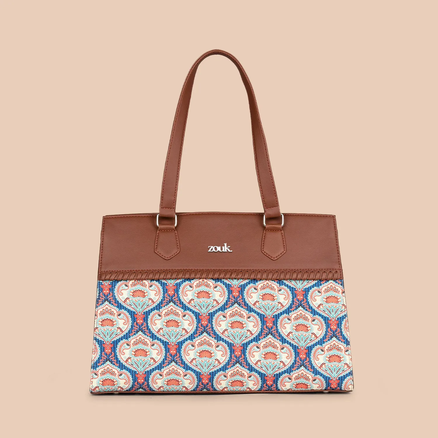 Kovil Blue Statement Business Bag