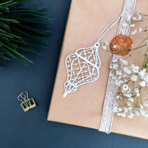 Lantern Acrylic Gift Tags - 4 Pack