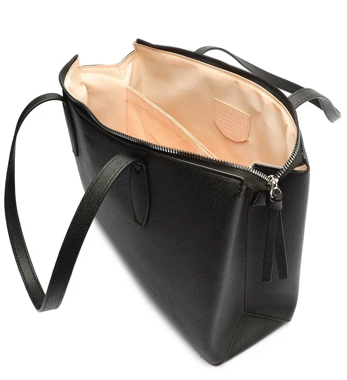 Large Black Shopping Bag