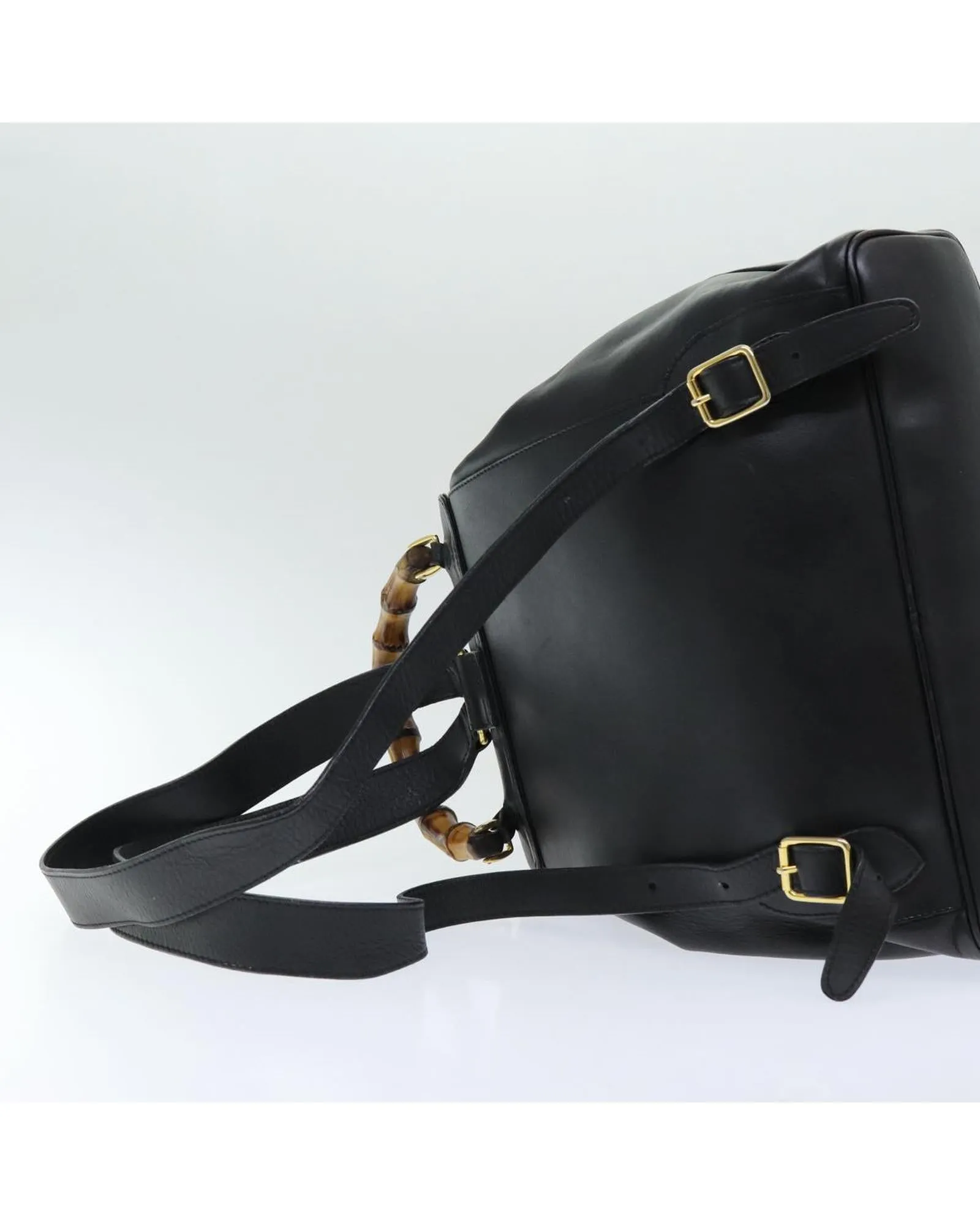 Leather Bamboo Backpack with Authentic Italian Craftsmanship