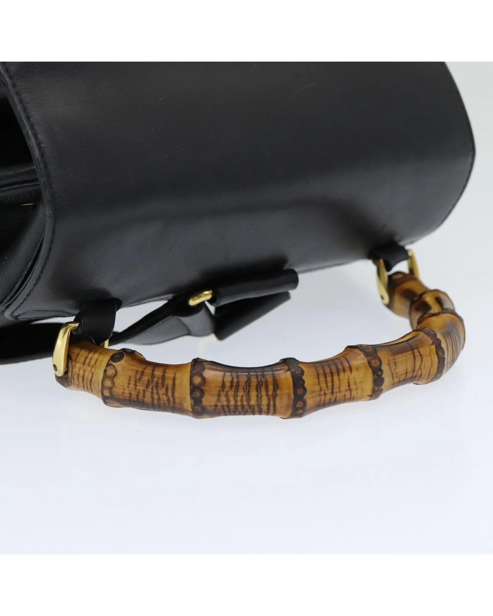 Leather Bamboo Backpack with Authentic Italian Craftsmanship