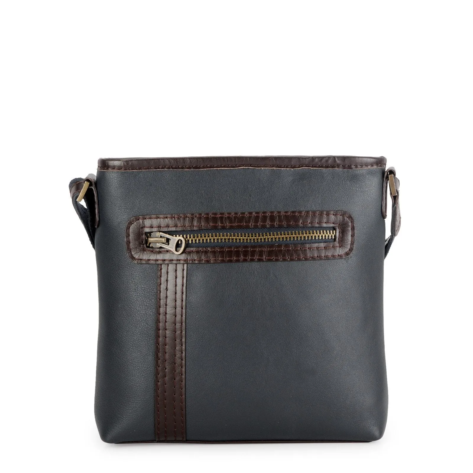 Leather Messenger Bag - PR1132