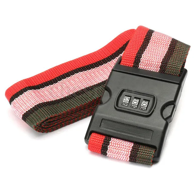 LOCKABLE LUGGAGE STRAP