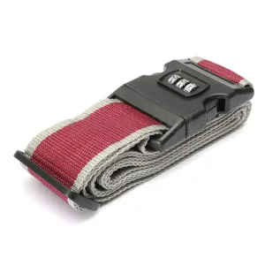 LOCKABLE LUGGAGE STRAP