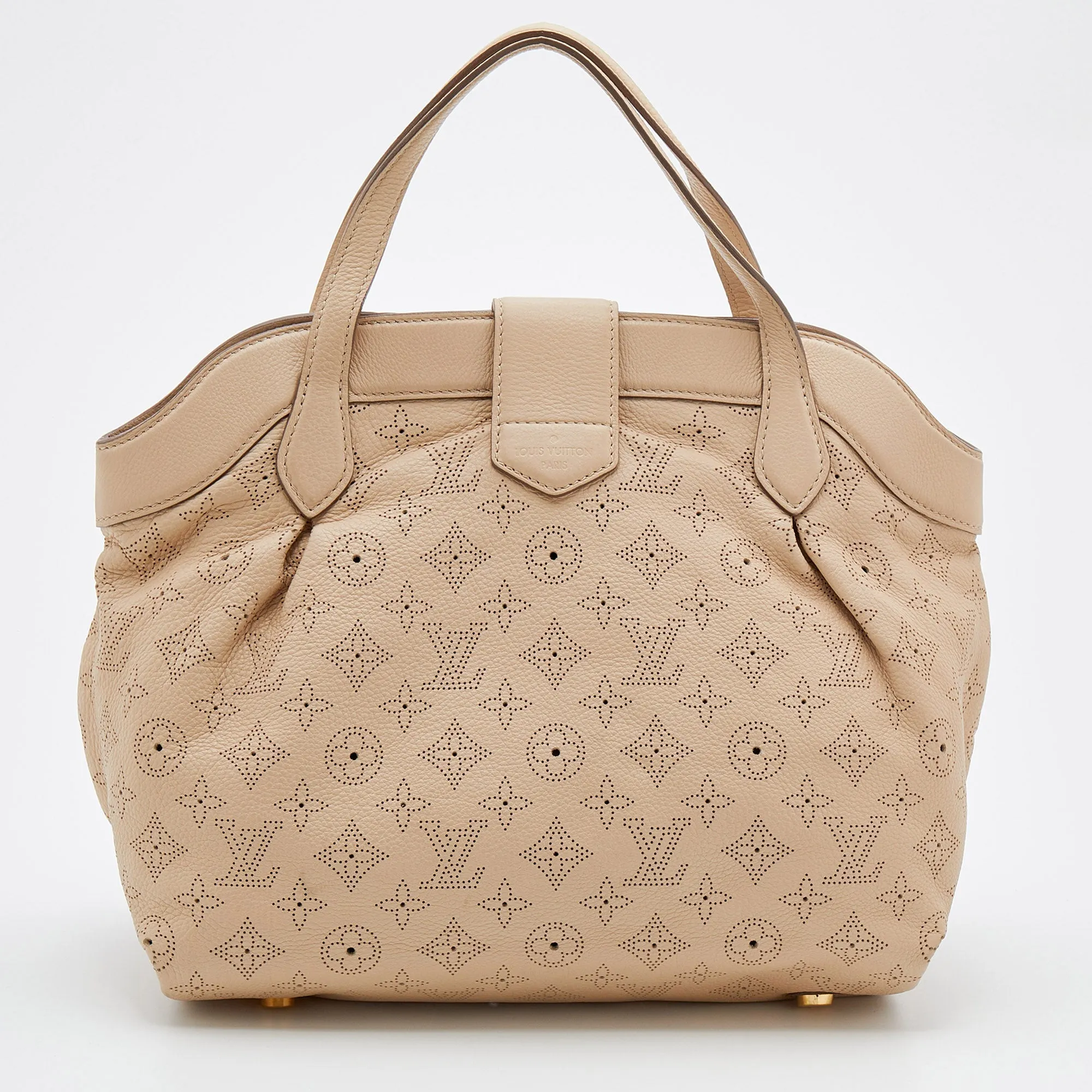 Louis Vuitton Coquill Monogram Mahina Leather Cirrus PM Bag