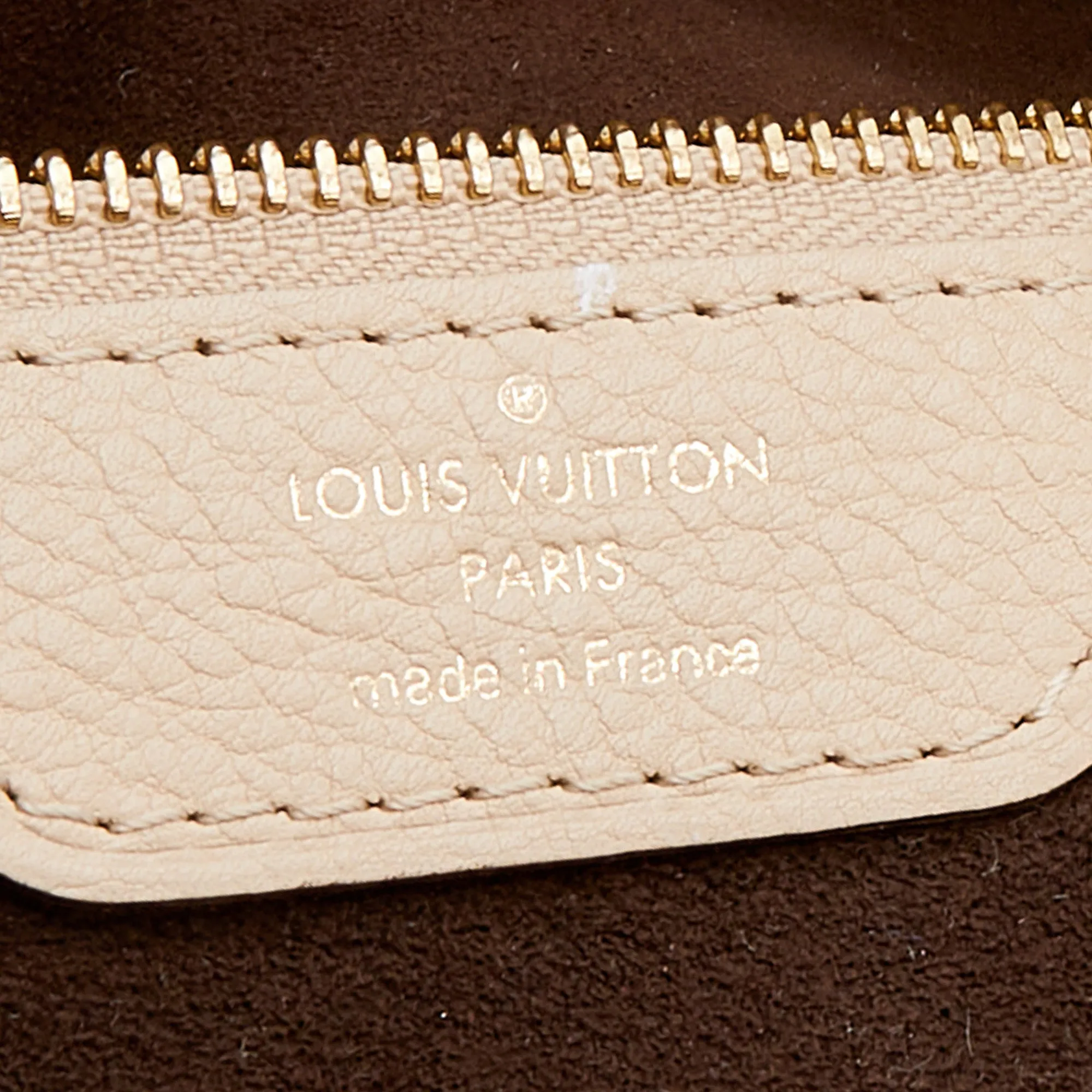 Louis Vuitton Coquill Monogram Mahina Leather Cirrus PM Bag