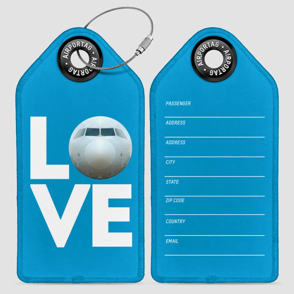 Love Plane - Luggage Tag