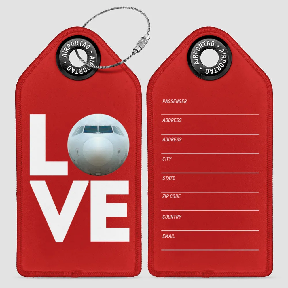 Love Plane - Luggage Tag