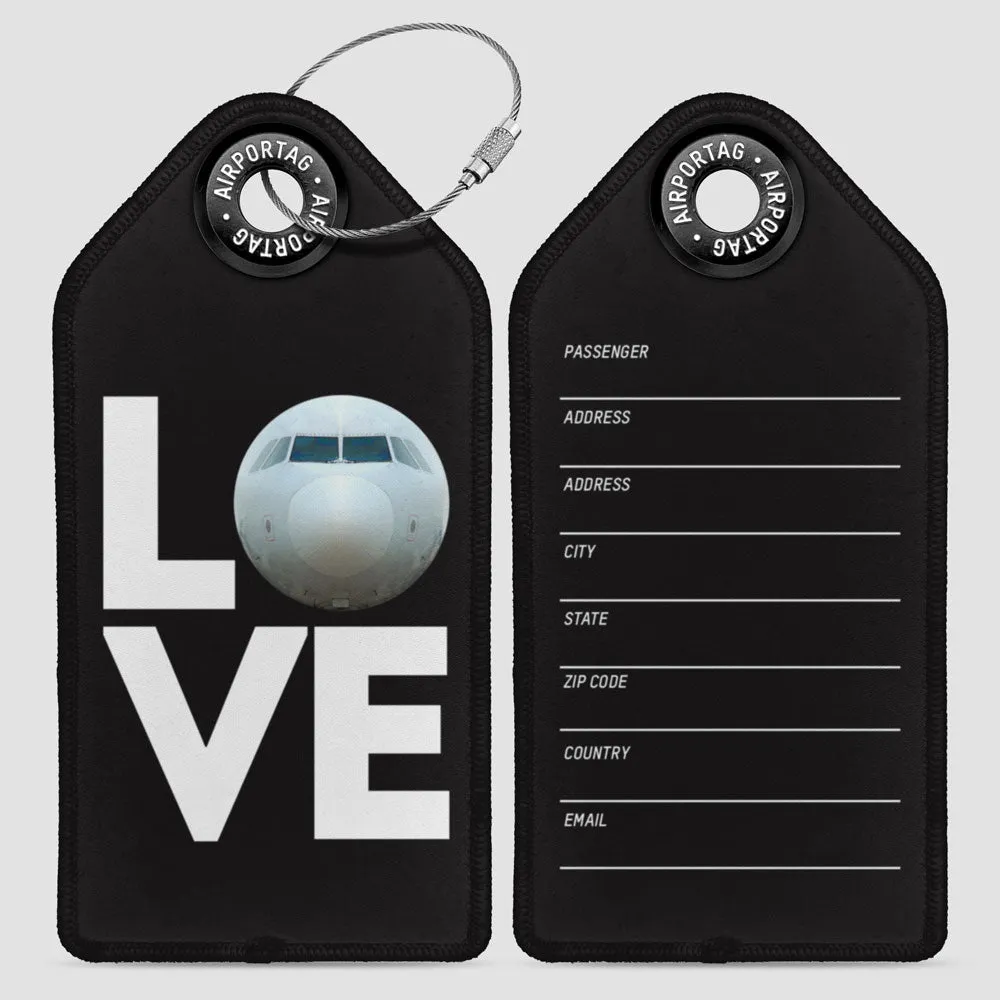 Love Plane - Luggage Tag