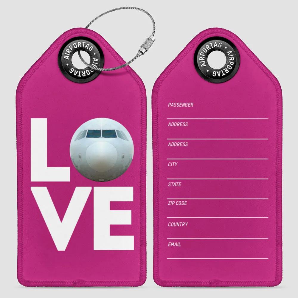 Love Plane - Luggage Tag