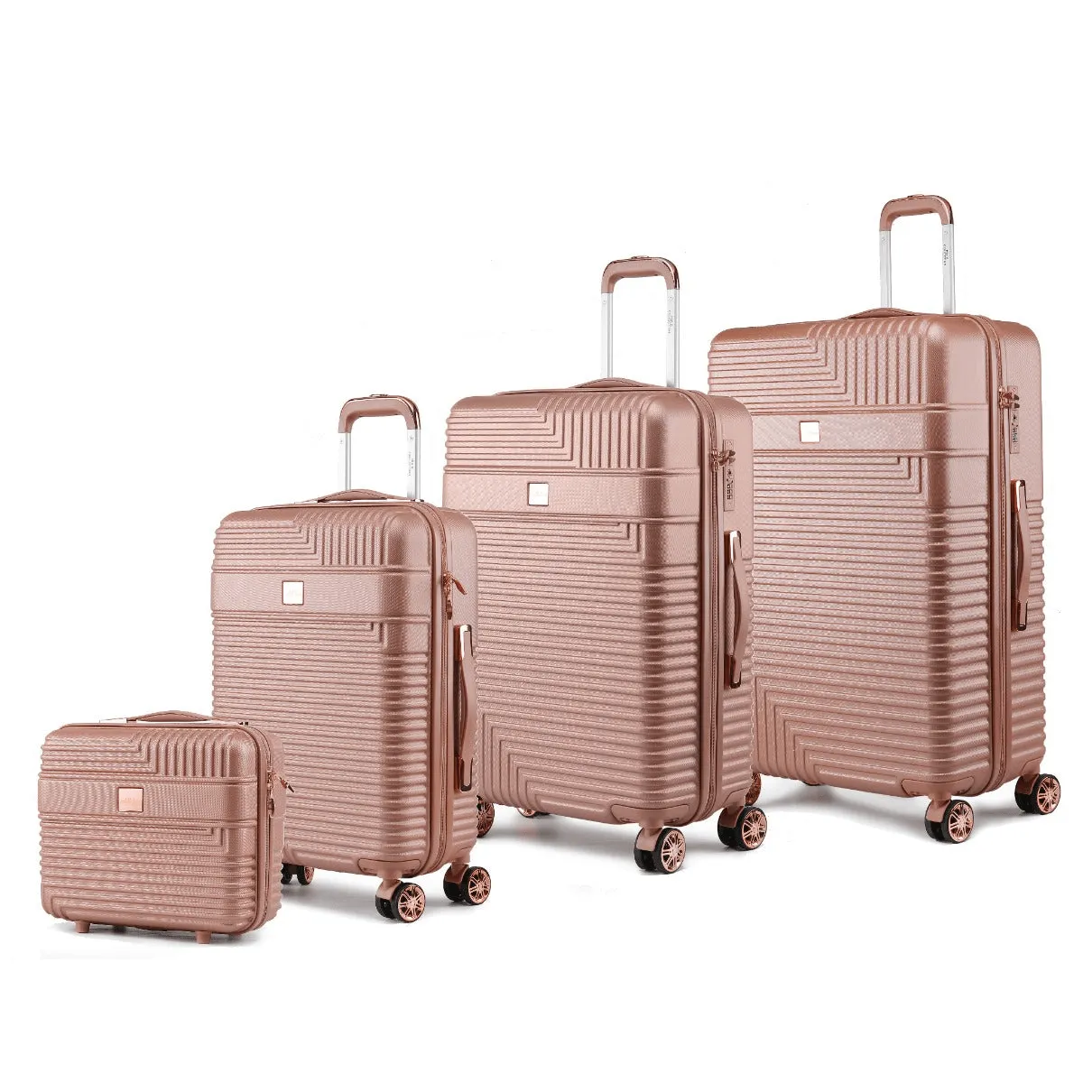 Luggage Bag 32 Inch Check-in Luggage Trolly - Rose Gold