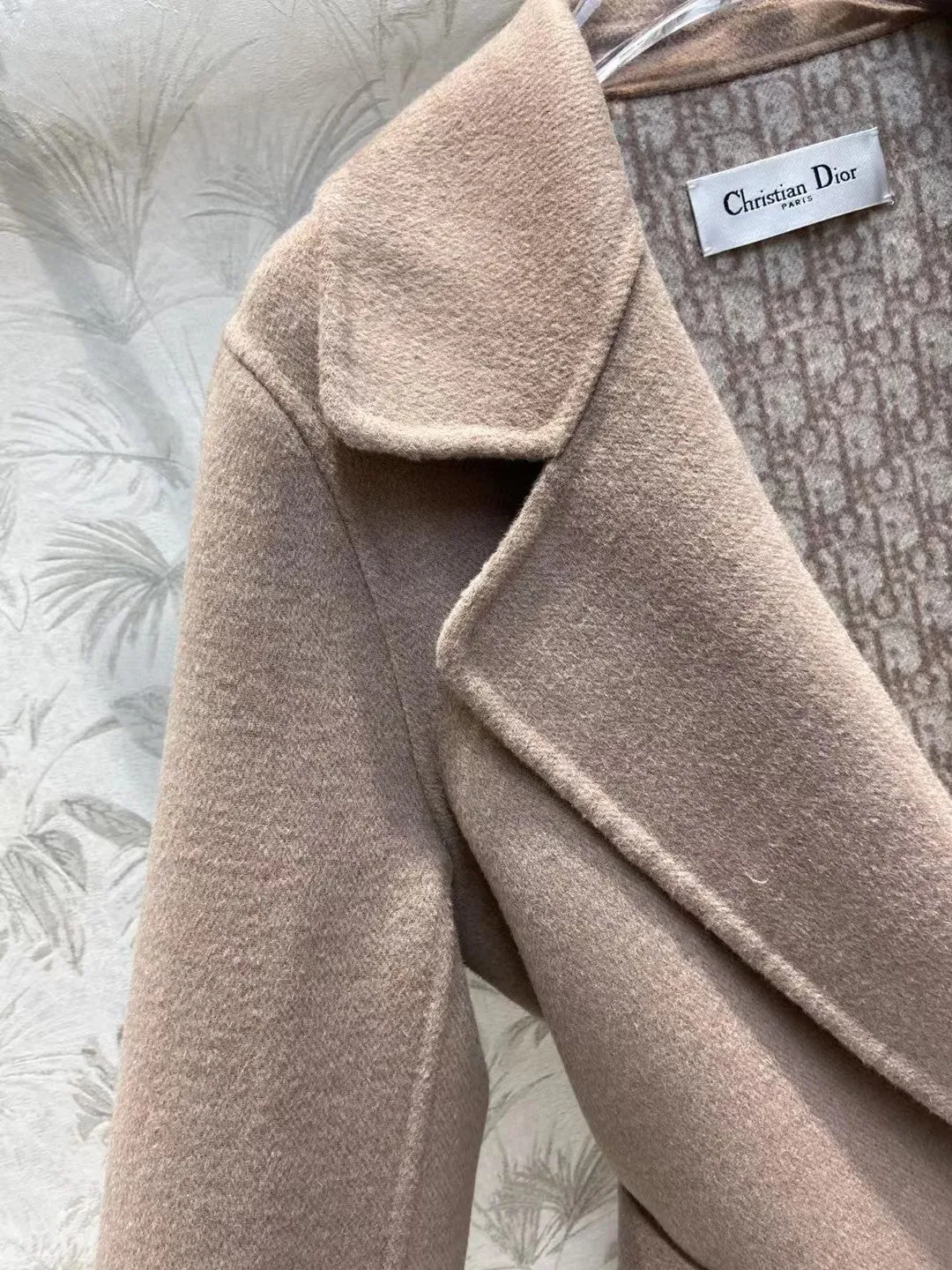 Luxury Christian Dior  Wrap Coat 011