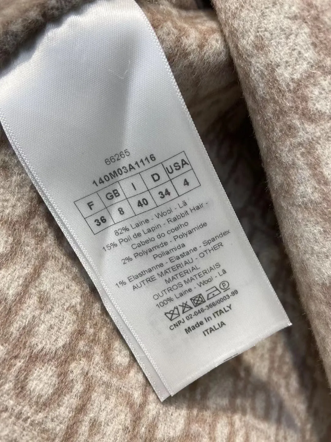 Luxury Christian Dior  Wrap Coat 011