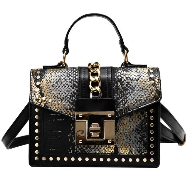 Luxury Rivet Chain Handbag