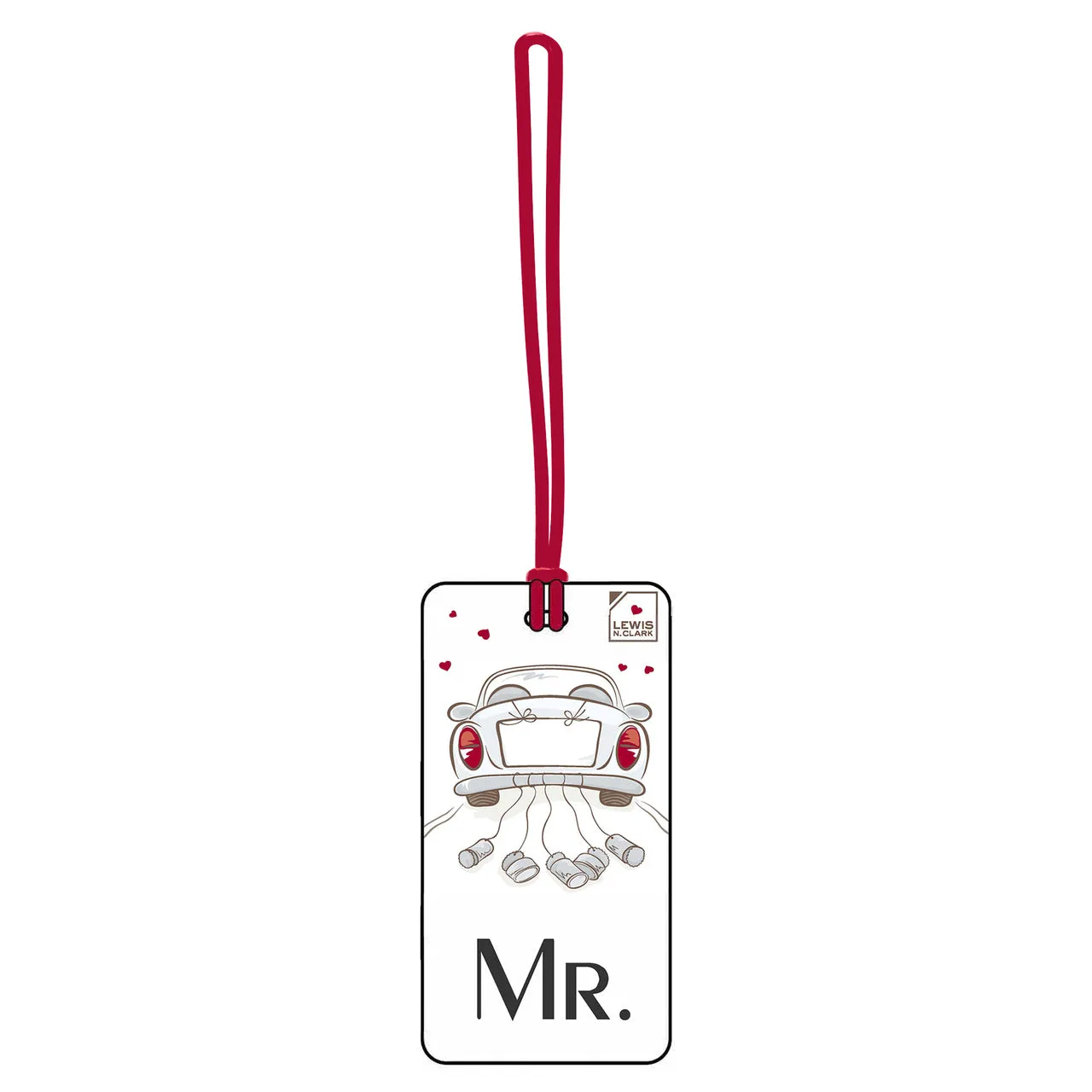 Mr. and Mrs. Marriage Luggage Tag set