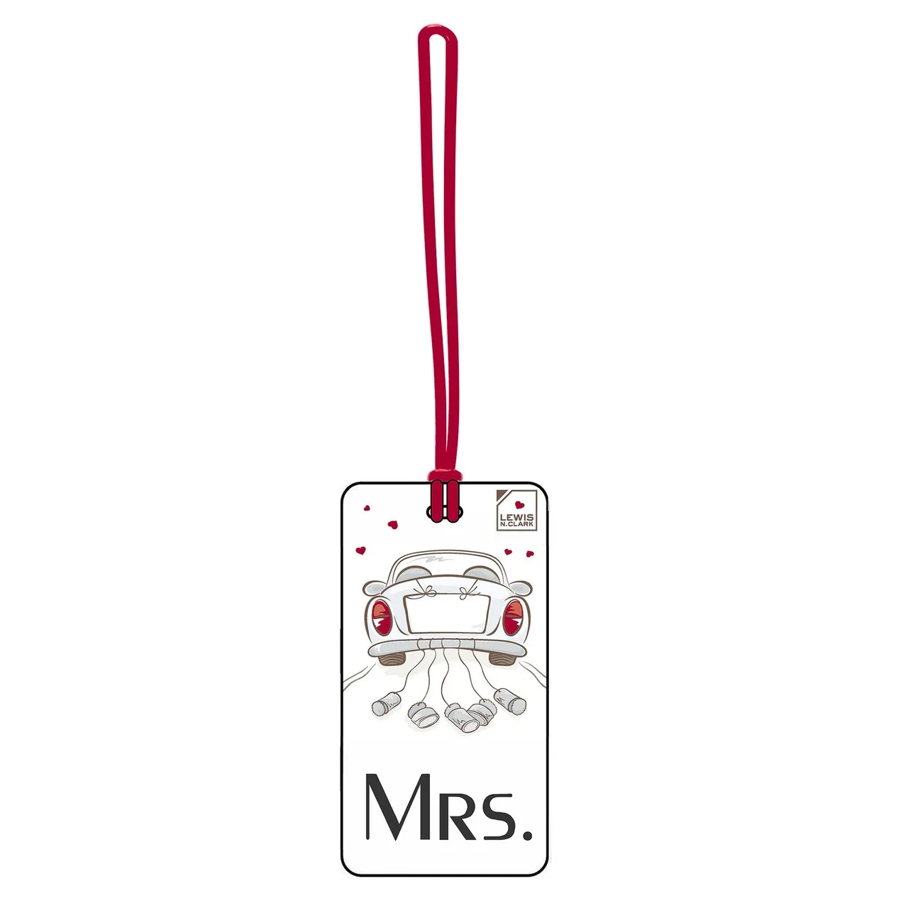 Mr. and Mrs. Marriage Luggage Tag set