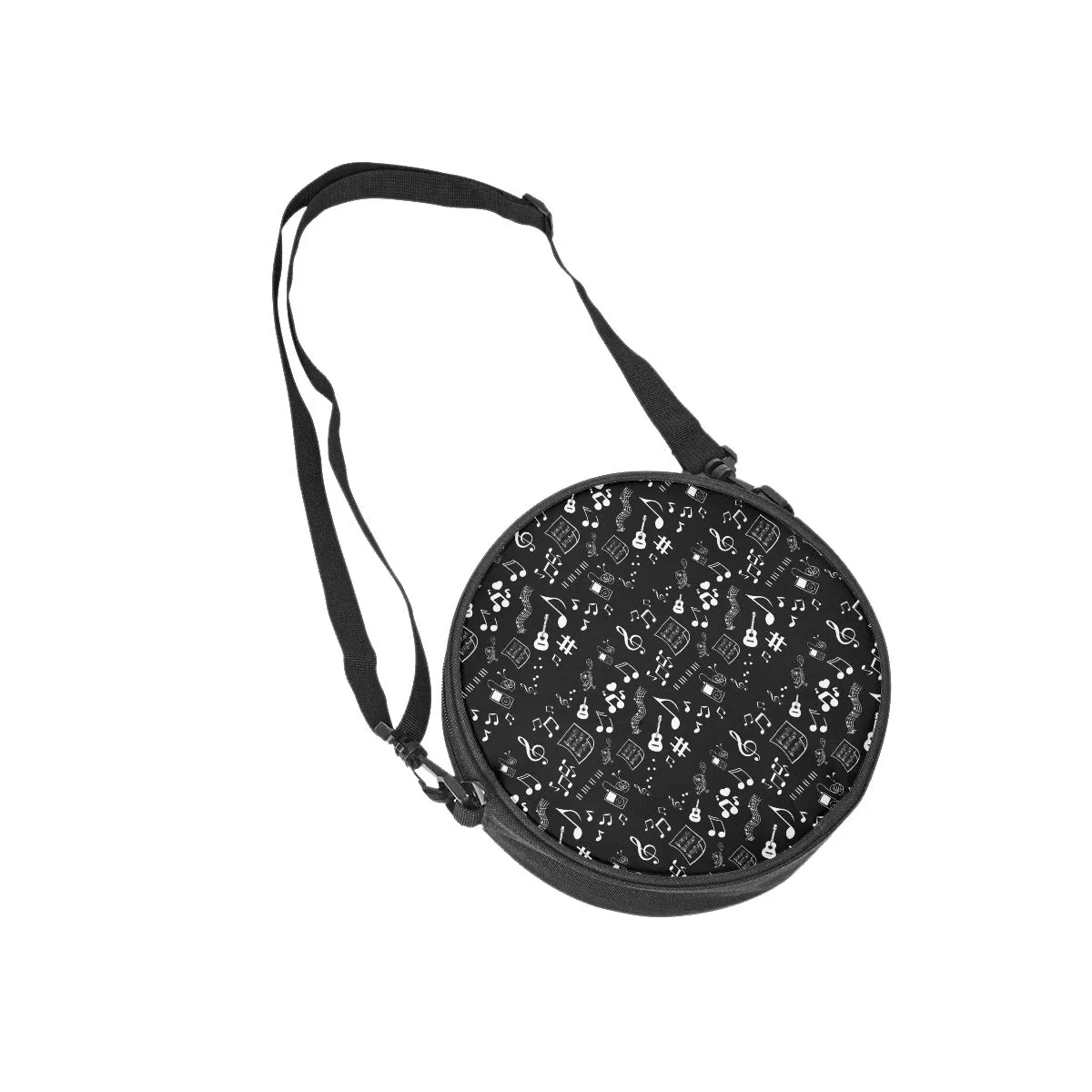 Musical Notes Round Satchel Bags