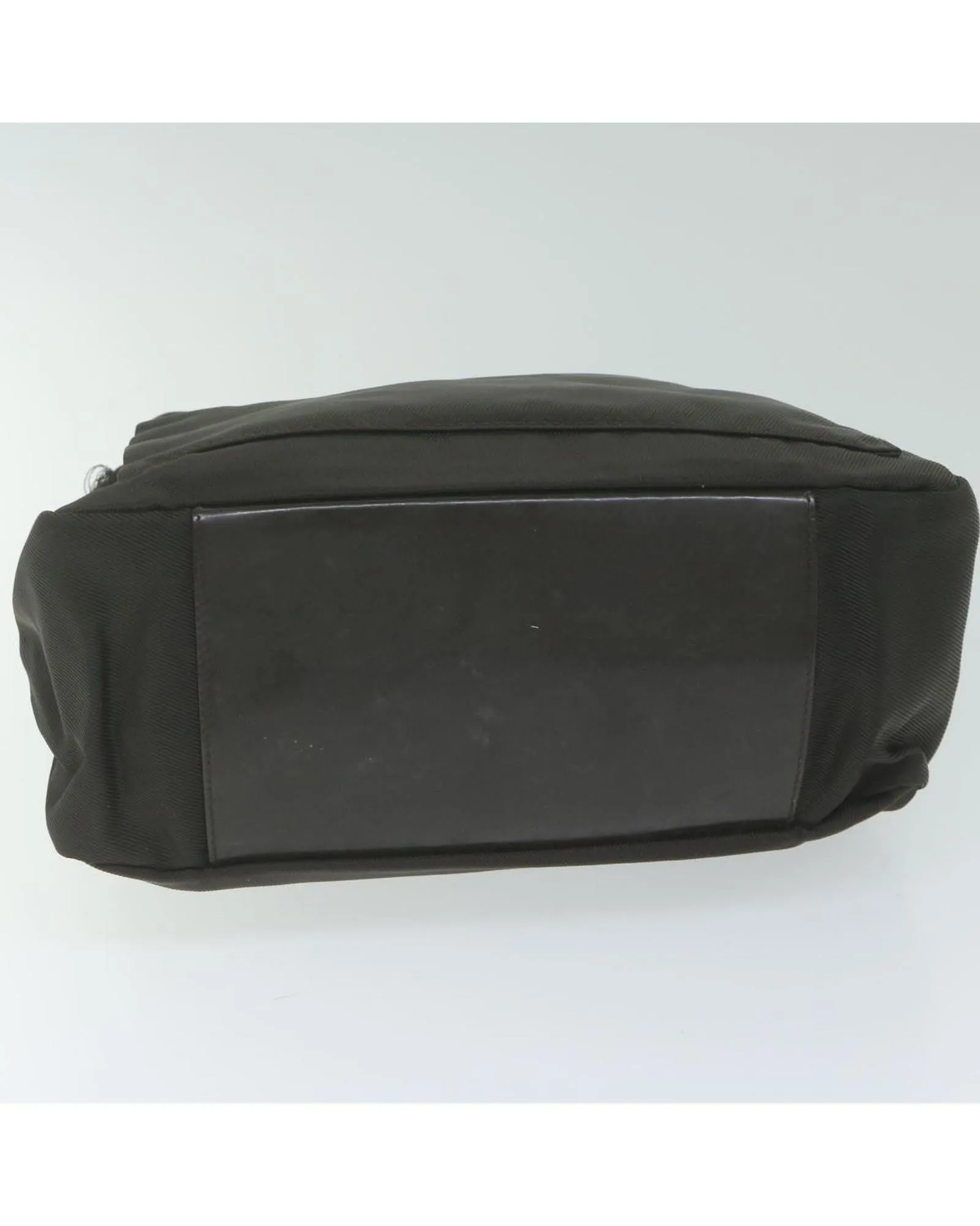 Nylon Hand Bag with Bamboo Handle and Italian Craftsmanship