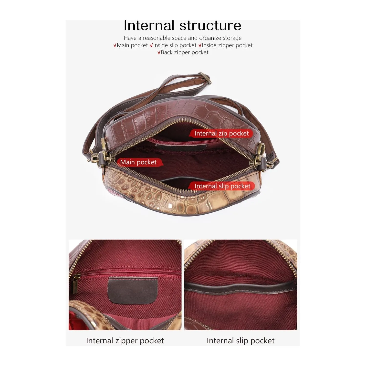 Ostranuxe Everyday Luxe Crossbody