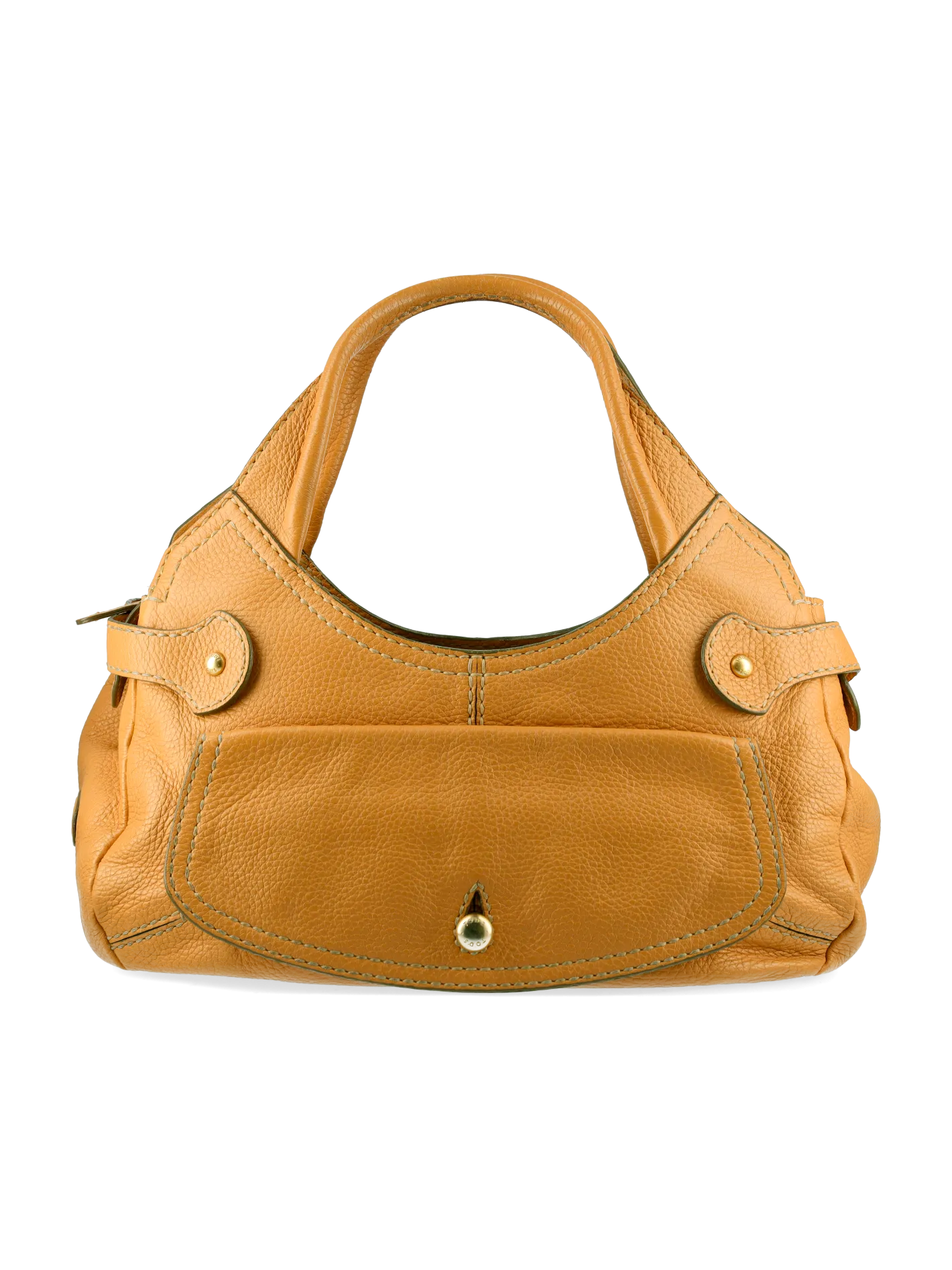 pebbled leather hobo bag