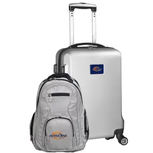 Pepperdine University Waves Deluxe 2-Piece Backpack and Carry on Set