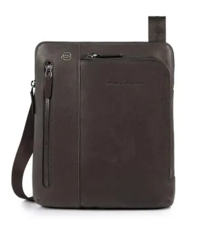 Piquadro Black Square Men's Crossbody Bag