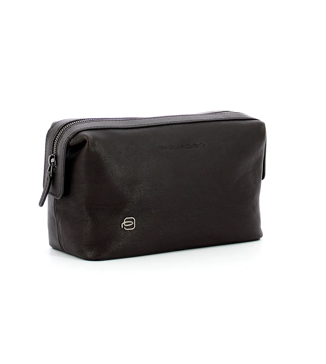 Piquadro Black Square Unisex Dark Brown Multipurpose Pouch