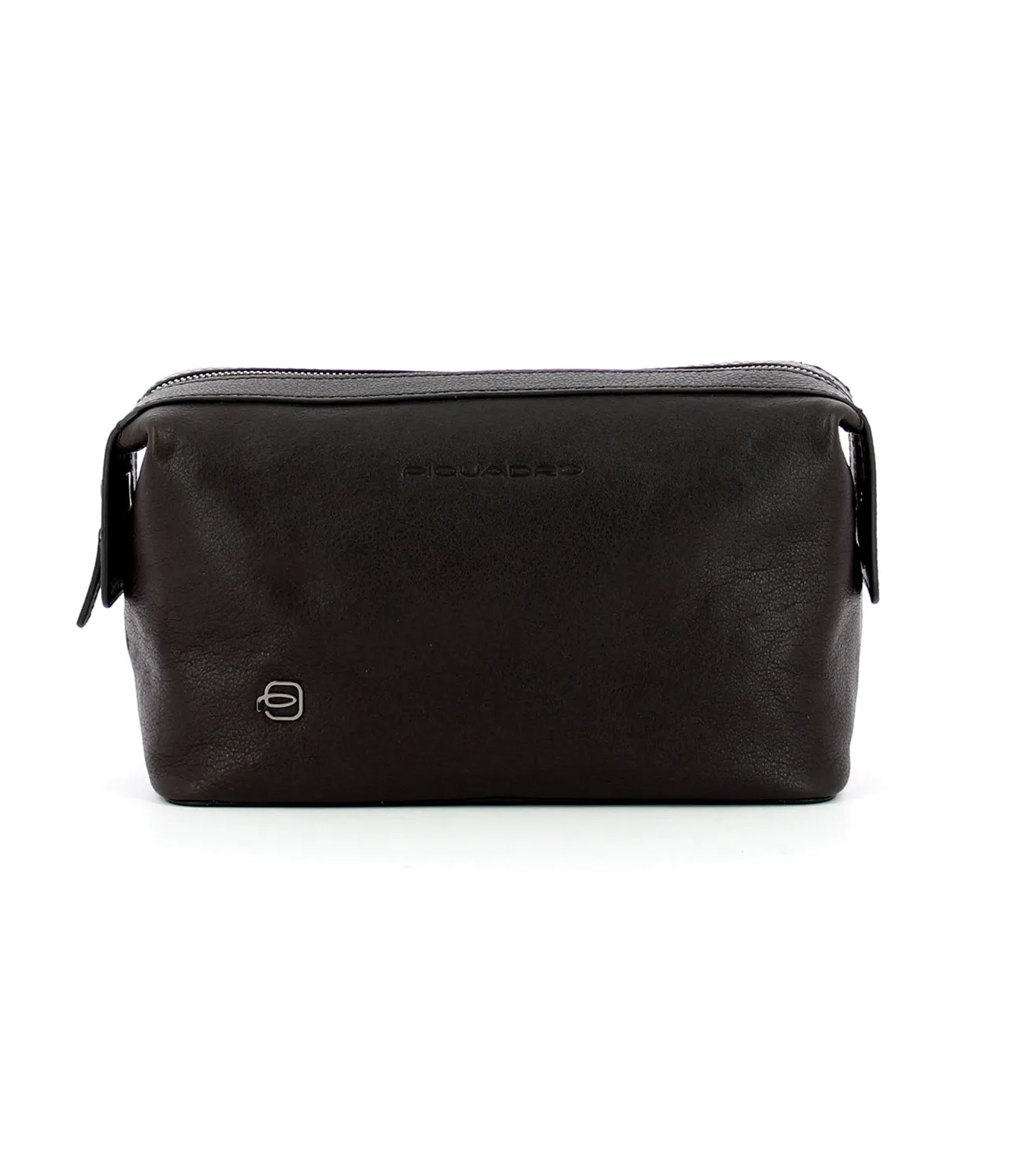 Piquadro Black Square Unisex Dark Brown Multipurpose Pouch
