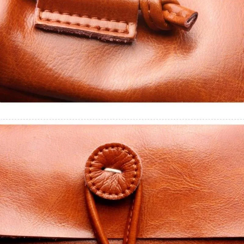 Reich Leather Shoulder Bag