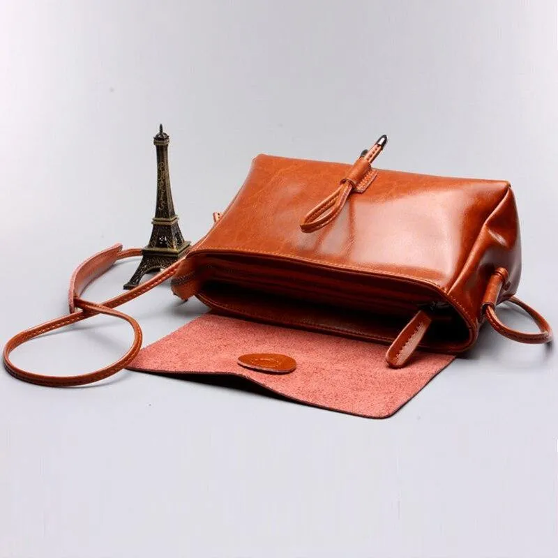 Reich Leather Shoulder Bag