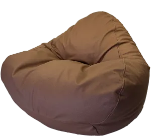 Rhino Leather Look Bean Bag in Tan