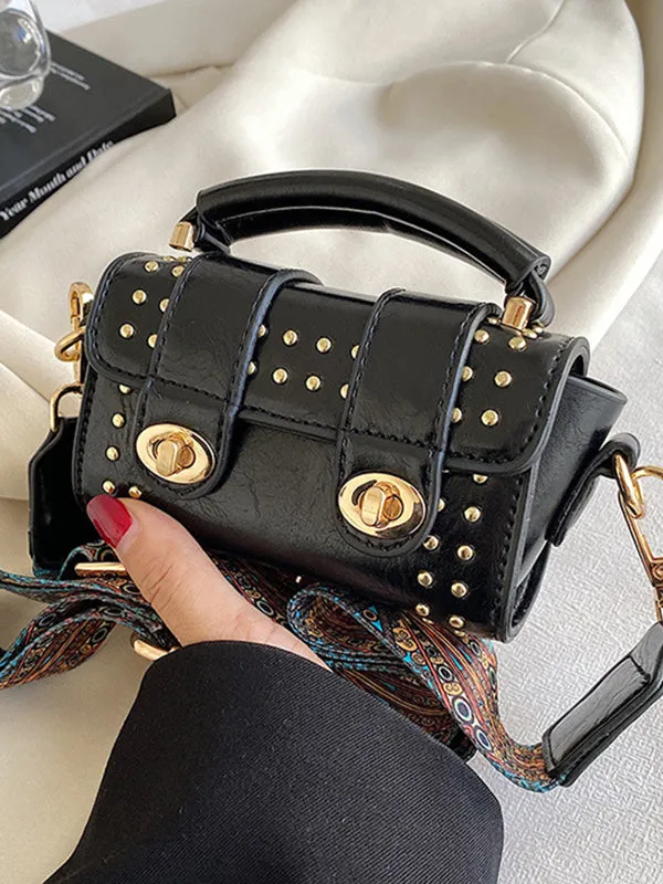 Rivet Split-Joint Handbags Crossbody Bags Bags