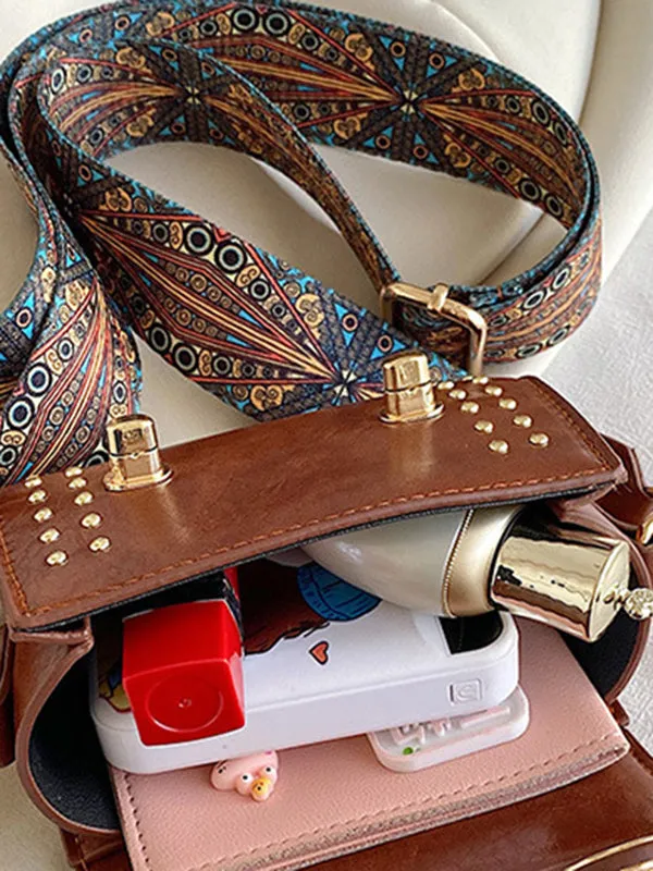 Rivet Split-Joint Handbags Crossbody Bags Bags