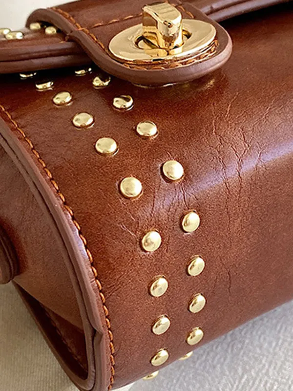 Rivet Split-Joint Handbags Crossbody Bags Bags