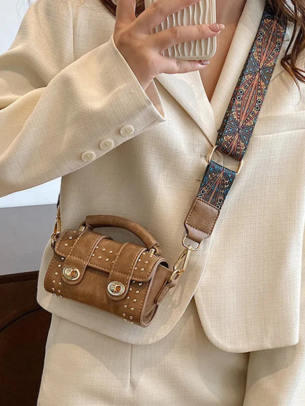 Rivet Split-Joint Handbags Crossbody Bags Bags