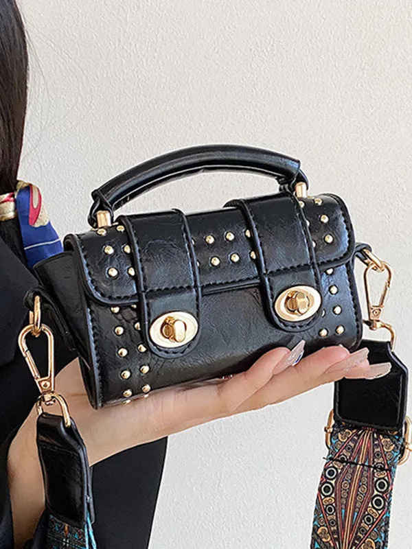 Rivet Split-Joint Handbags Crossbody Bags Bags