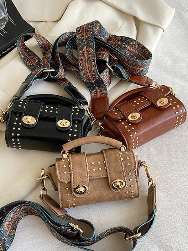 Rivet Split-Joint Handbags Crossbody Bags Bags
