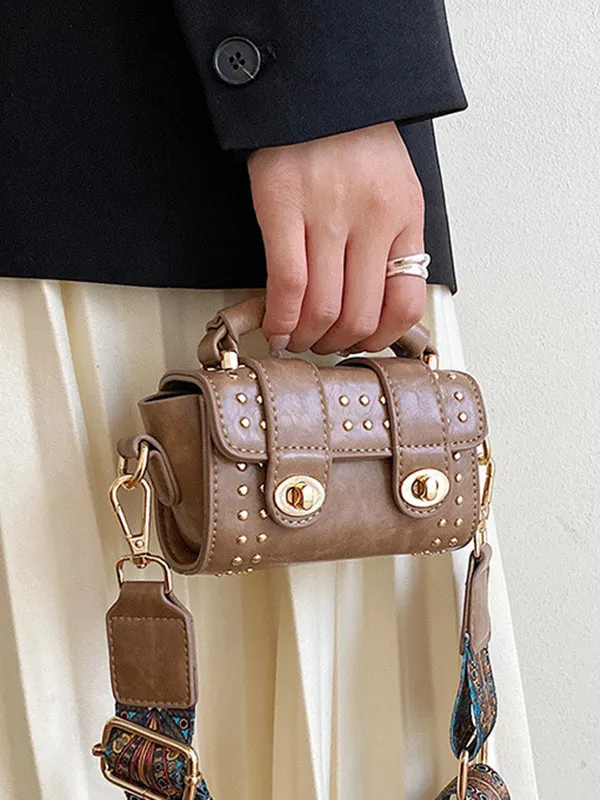 Rivet Split-Joint Handbags Crossbody Bags Bags