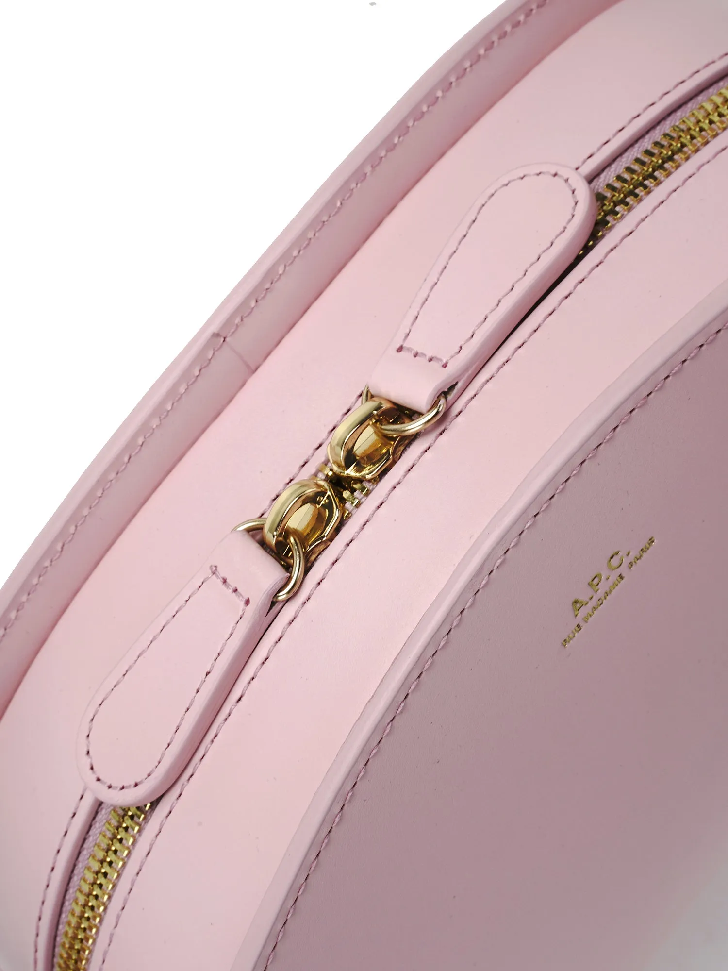 SAC DEMI-LUNE_FAB ROSE PALE