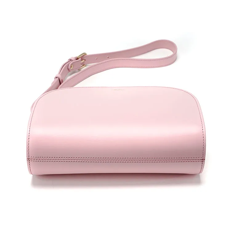 SAC DEMI-LUNE_FAB ROSE PALE