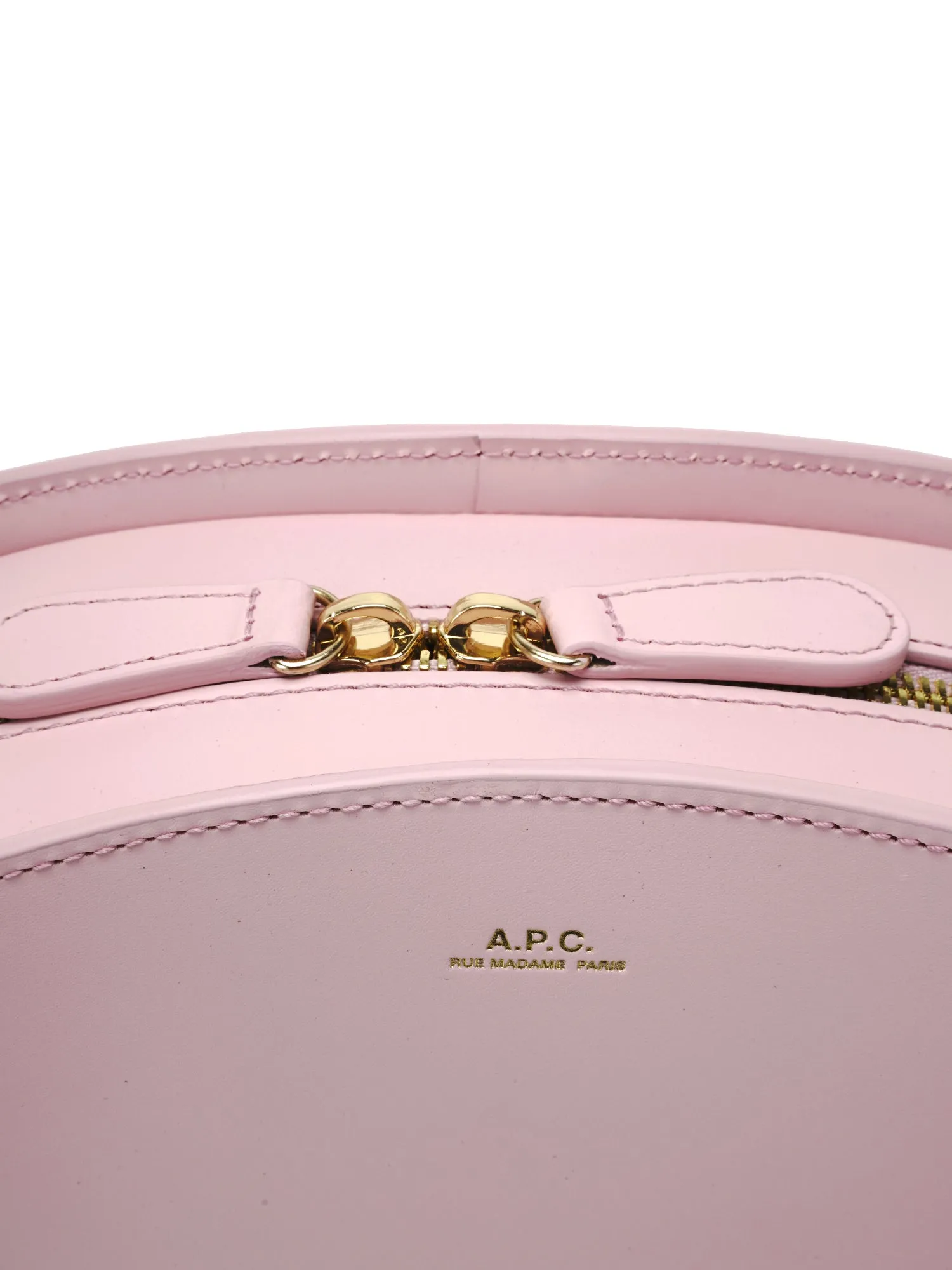 SAC DEMI-LUNE_FAB ROSE PALE