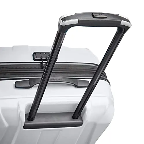 Samsonite Centric 2 Hardside Expandable Luggage with Spinners | Snow White | 2PC SET (Carry-on/Medium)