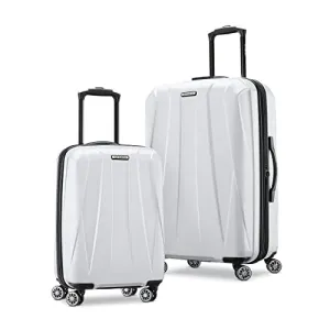 Samsonite Centric 2 Hardside Expandable Luggage with Spinners | Snow White | 2PC SET (Carry-on/Medium)